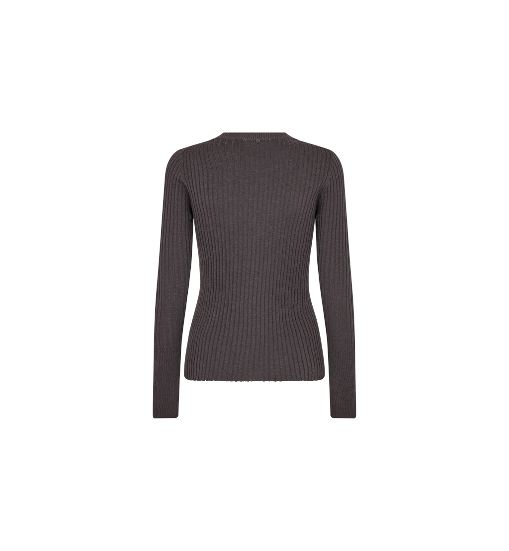 пуловер Relena Rib Crewneck Knit