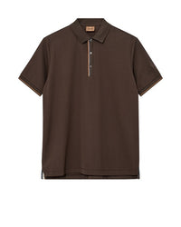 Памучна тениска с яка Mos Mosh Gallery Harvey Polo