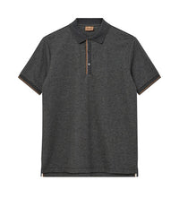 Памучна тениска с яка Mos Mosh Gallery Harvey Polo