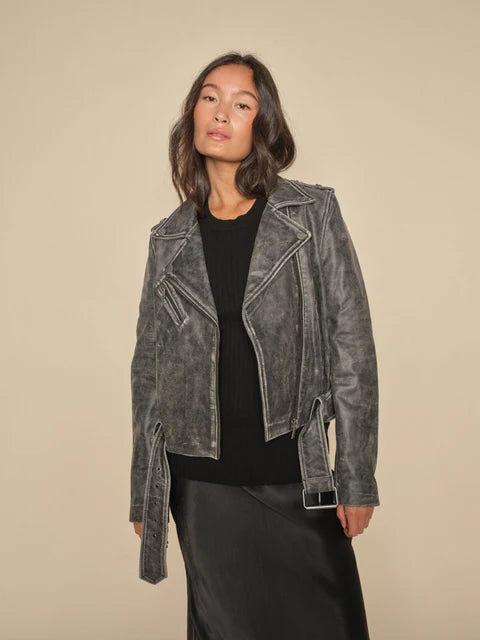 MMCelia Biker Leather Jacket