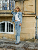светъл деним Relee Block Jeans-Mos Mosh