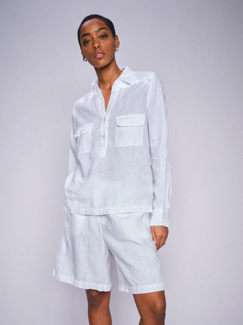 Ленен къс панталон Mos Mosh