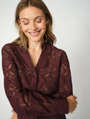 Елегантна дантелена риза Mos Mosh