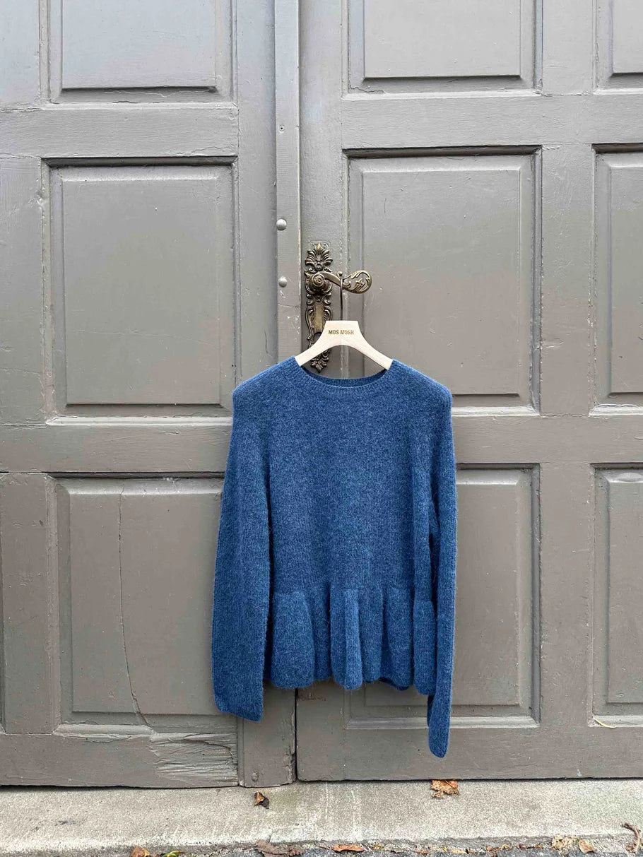 пуловер Mos Mosh Thora O-Neck Frill Knit