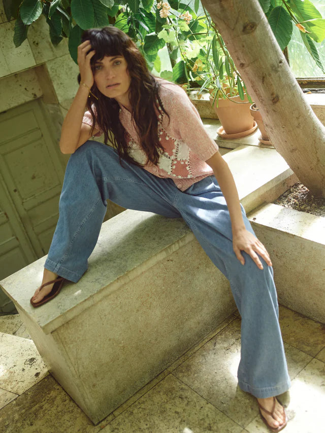 Дънки с плисета Mos Mosh Dagny