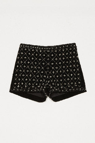 woven shorts