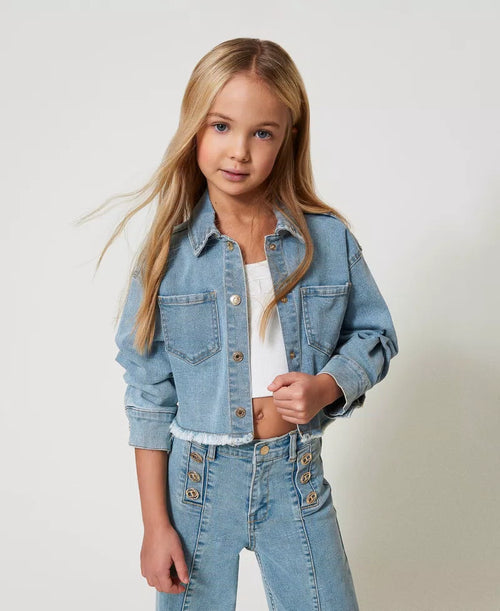 Детско дънково яке Twinset