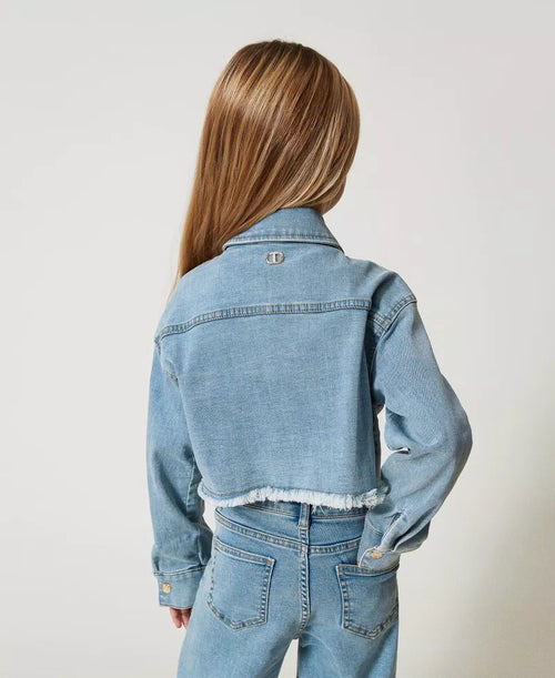 Детско дънково яке Twinset