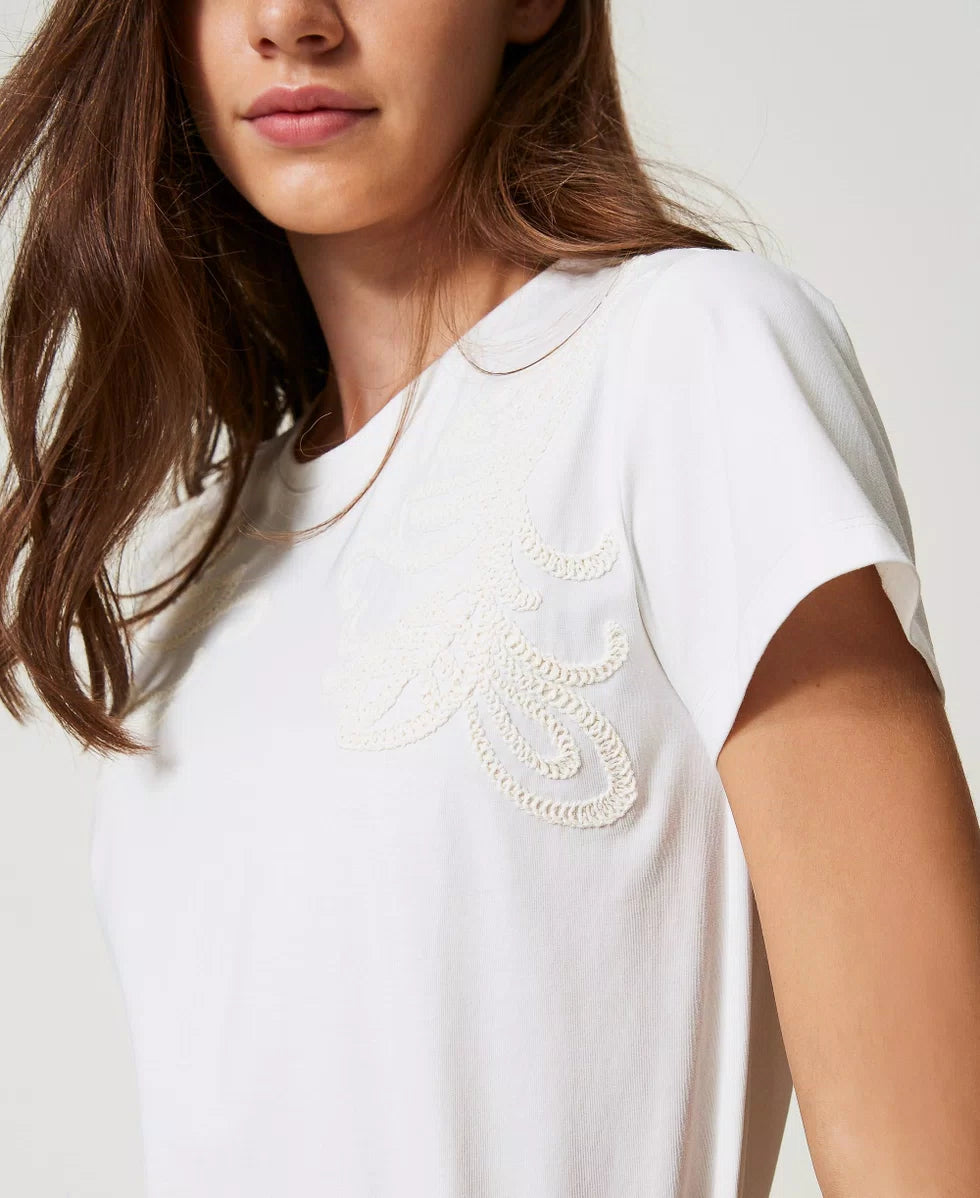 T-shirt with Cornely embroidery