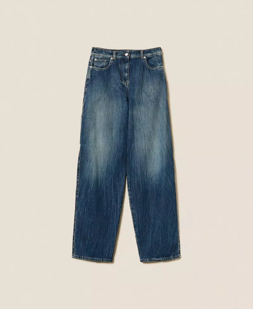 Дънки Actitude Twinset с мраморно измиване