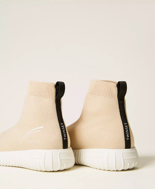 Детски кецове чорапи с лого Twinset