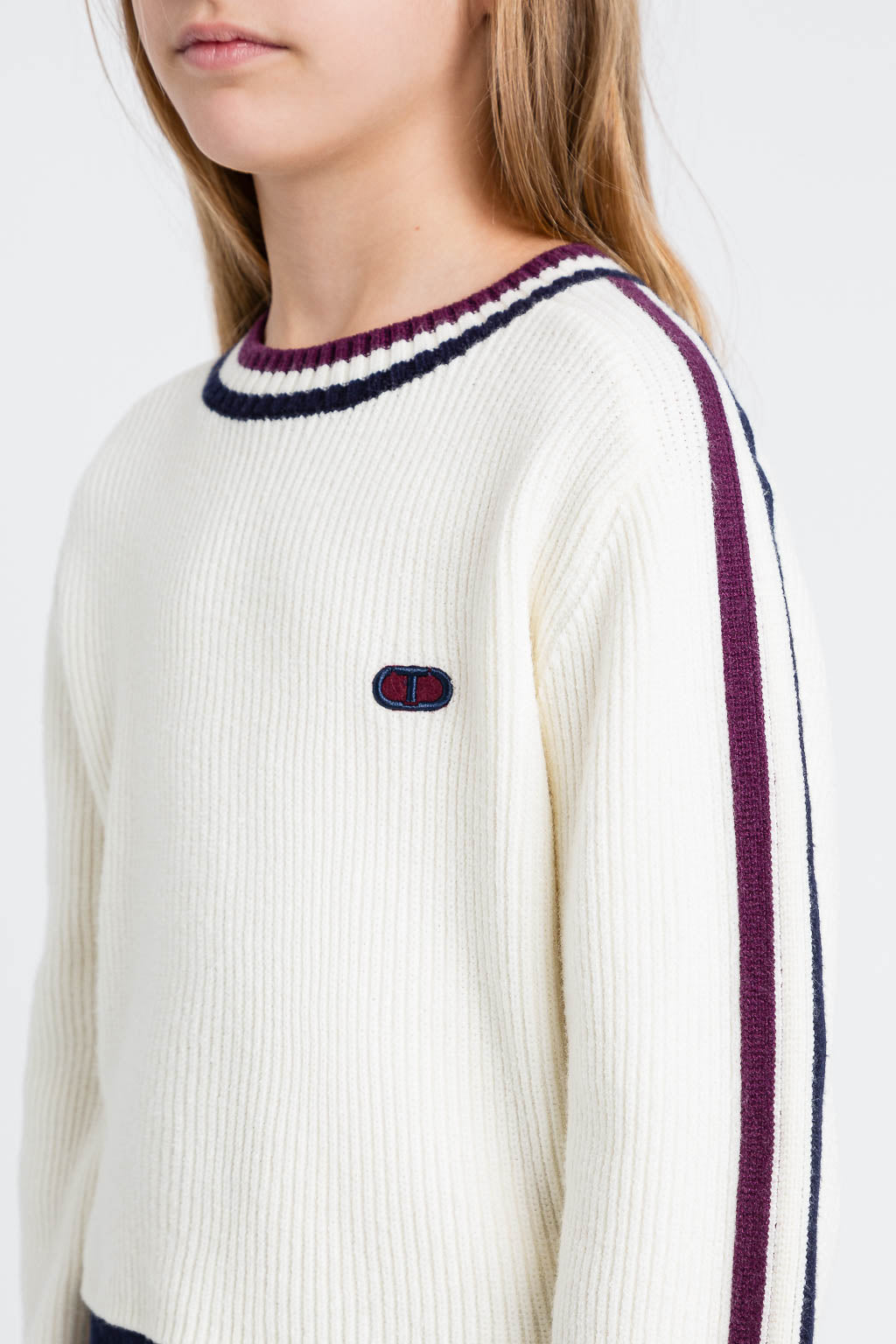 ПЛЕТЕН  ПУЛОВЕР Twin set girl