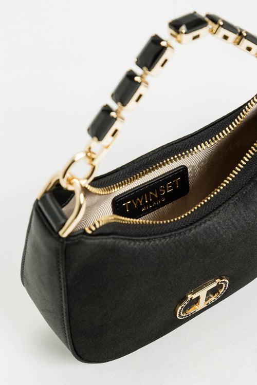 Чанта „Croissant“ с кристали  Twinset