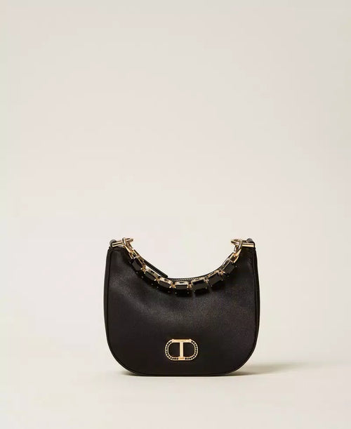 Чанта „Croissant“ с кристали  Twinset