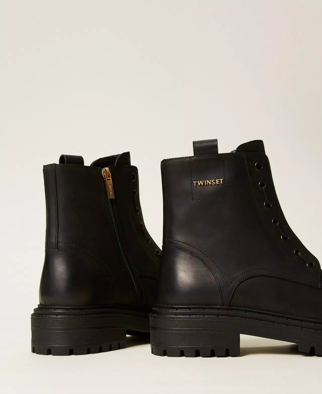 Кожени дамски боти Twinset