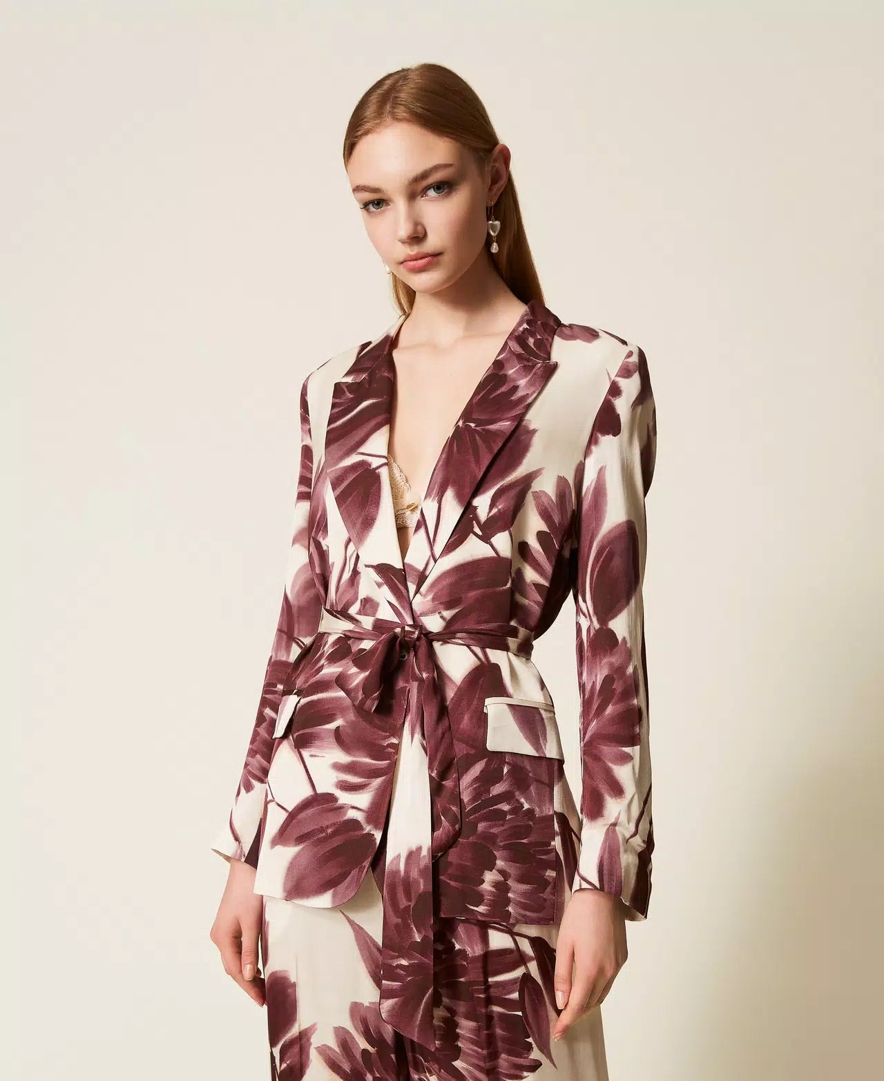 Блейзър Twinset с флорален принт