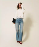 Дънки с кристали Twinset