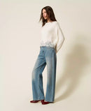 Дънки с кристали Twinset