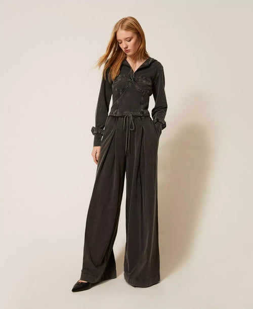 Плюшен панталон Twinset