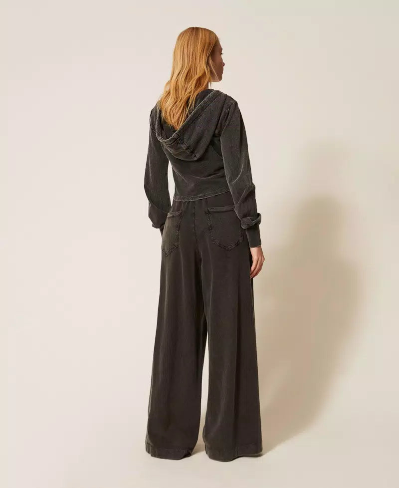 Плюшен панталон Twinset