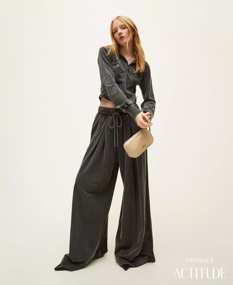 Плюшен панталон Twinset