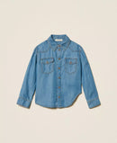 Риза Chambray с джобове Twinset girl