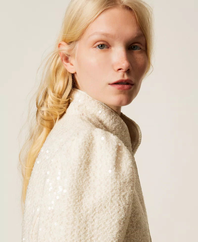 Яке от букле с пайети Twinset