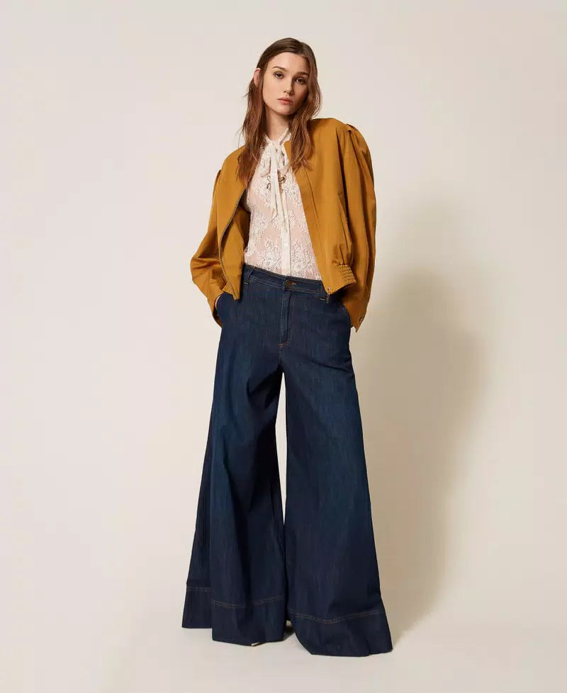 Дънки Palazzo с шевове Twinset