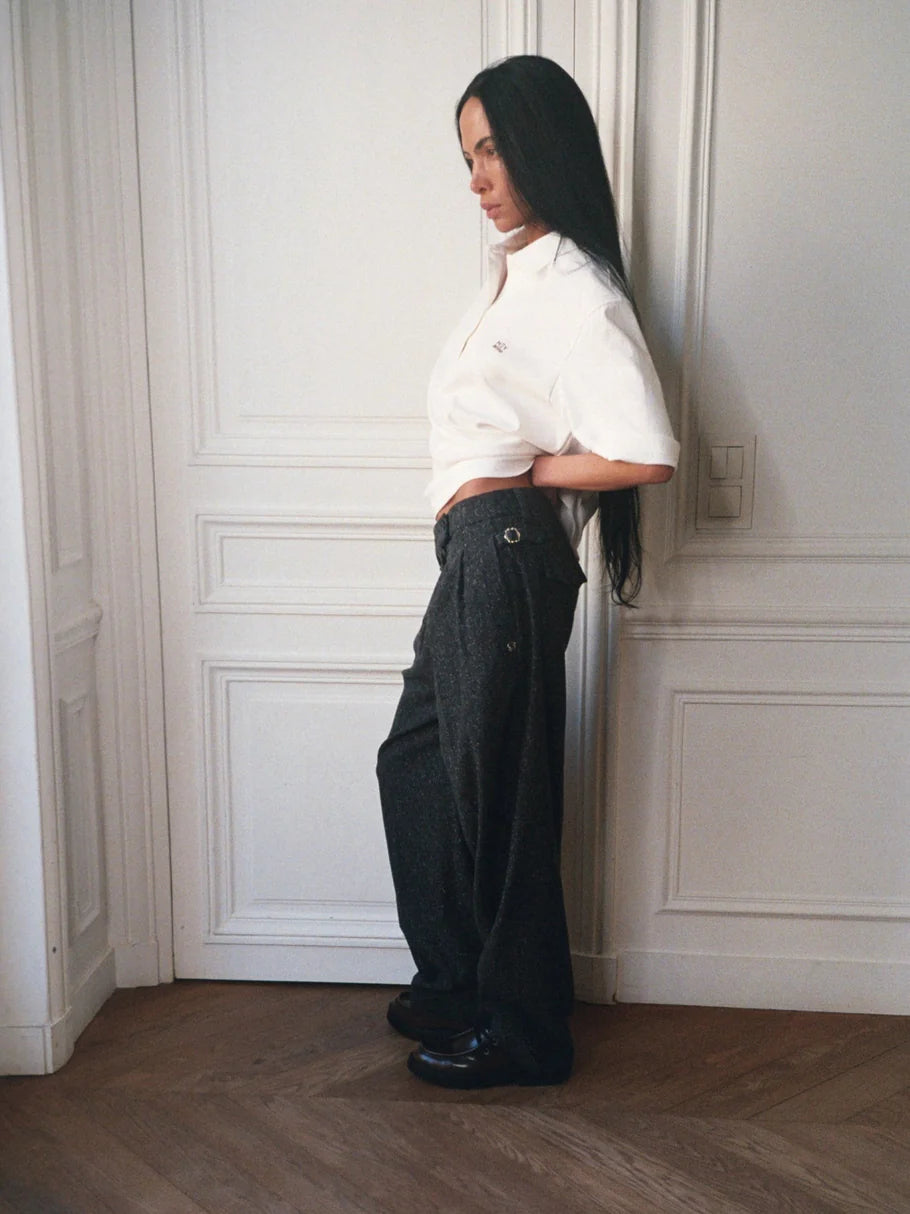 вълнен панталон Heyanno Know Lana Pant