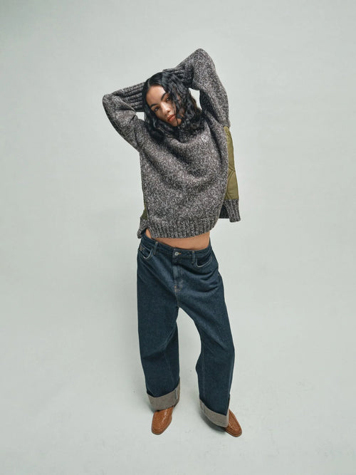 Дънки с обърнати крачоли MMHHope