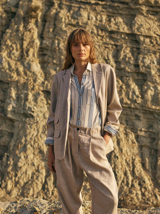 Блейзър Mos Mosh  Humble Herringbone Blazer