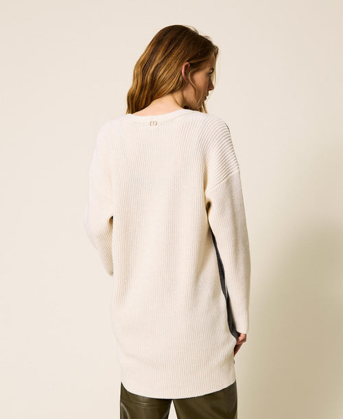 Дълга жилетка от вълна Twinset