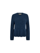 пуловер Mos Mosh Thora O-Neck Frill Knit