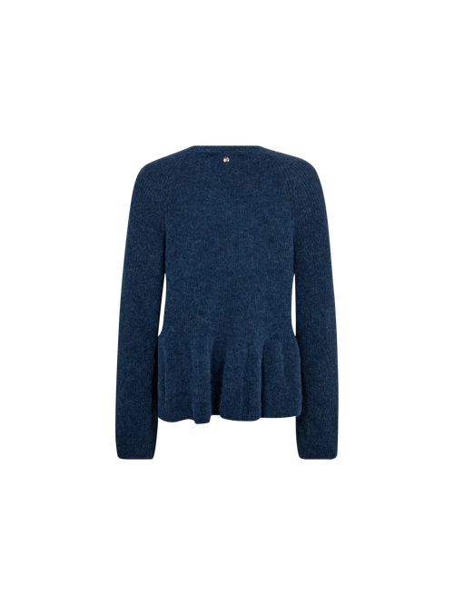 пуловер Mos Mosh Thora O-Neck Frill Knit