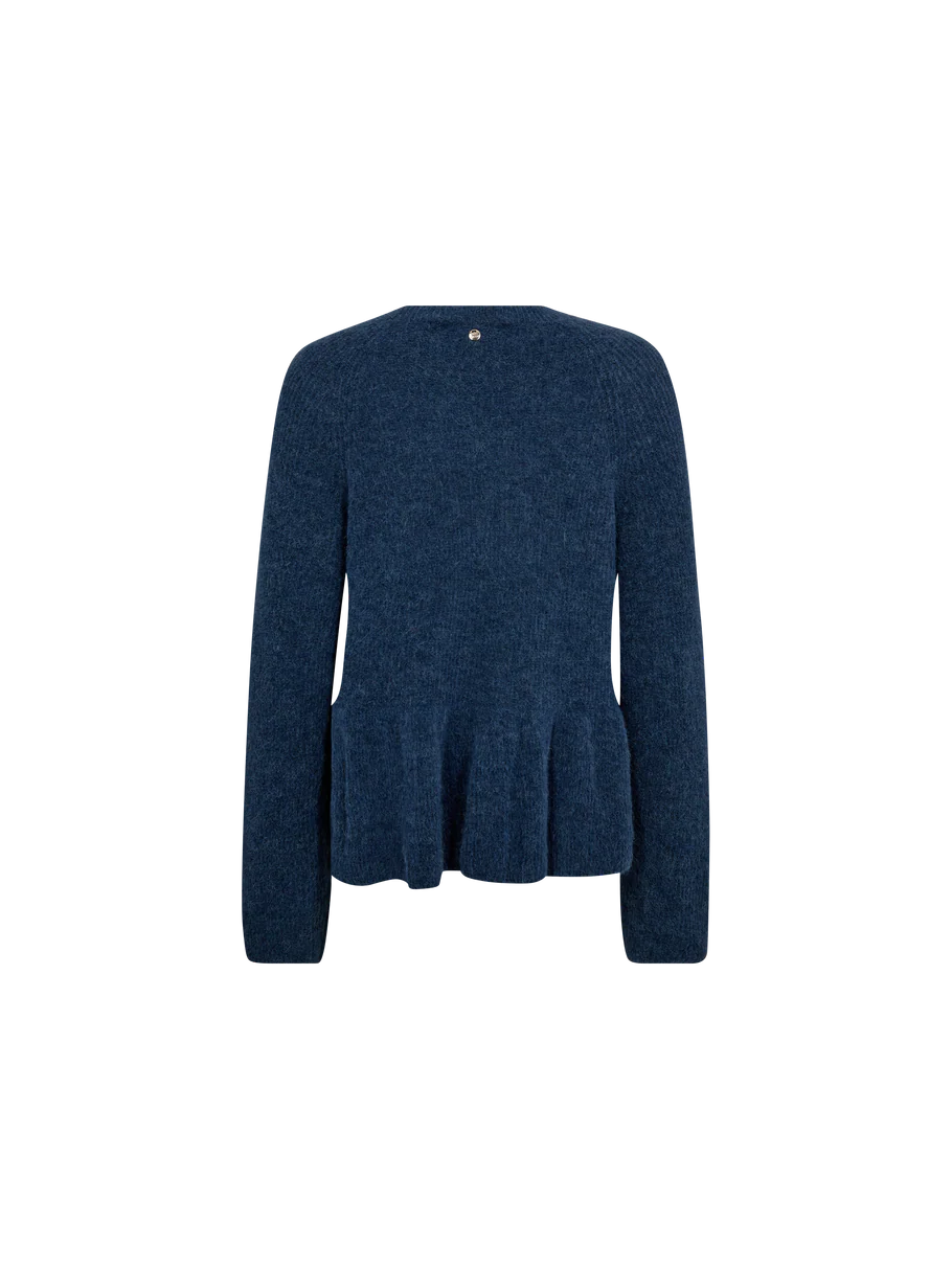 пуловер Mos Mosh Thora O-Neck Frill Knit