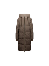 Дълго пухено яке с омбре ефект Mos Mosh