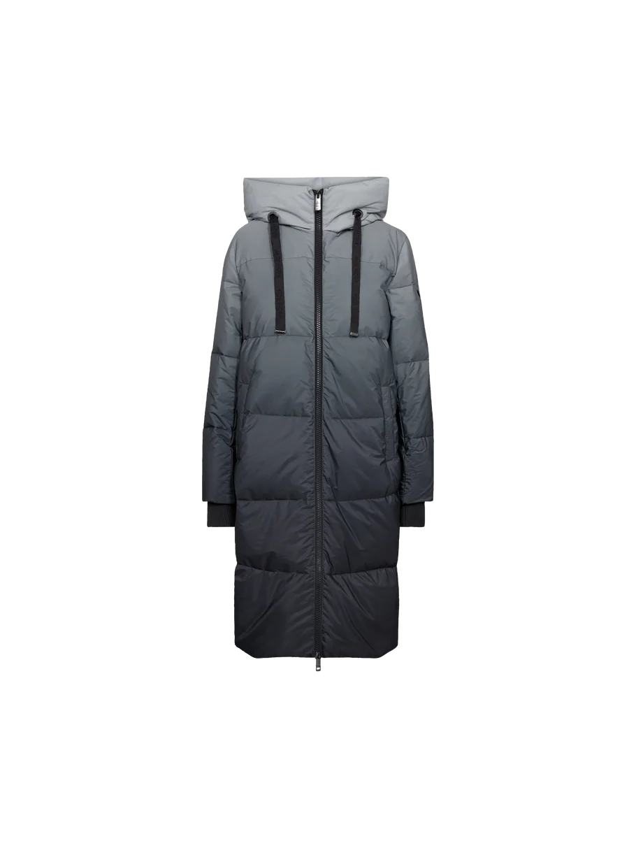 Дълго пухено яке с омбре ефект Mos Mosh