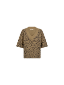 Пуловер с алпака Mos Mosh Taci V-Neck Leo Knit