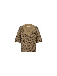 Пуловер с алпака Mos Mosh Taci V-Neck Leo Knit