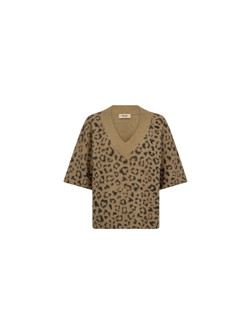 Пуловер с алпака Mos Mosh Taci V-Neck Leo Knit