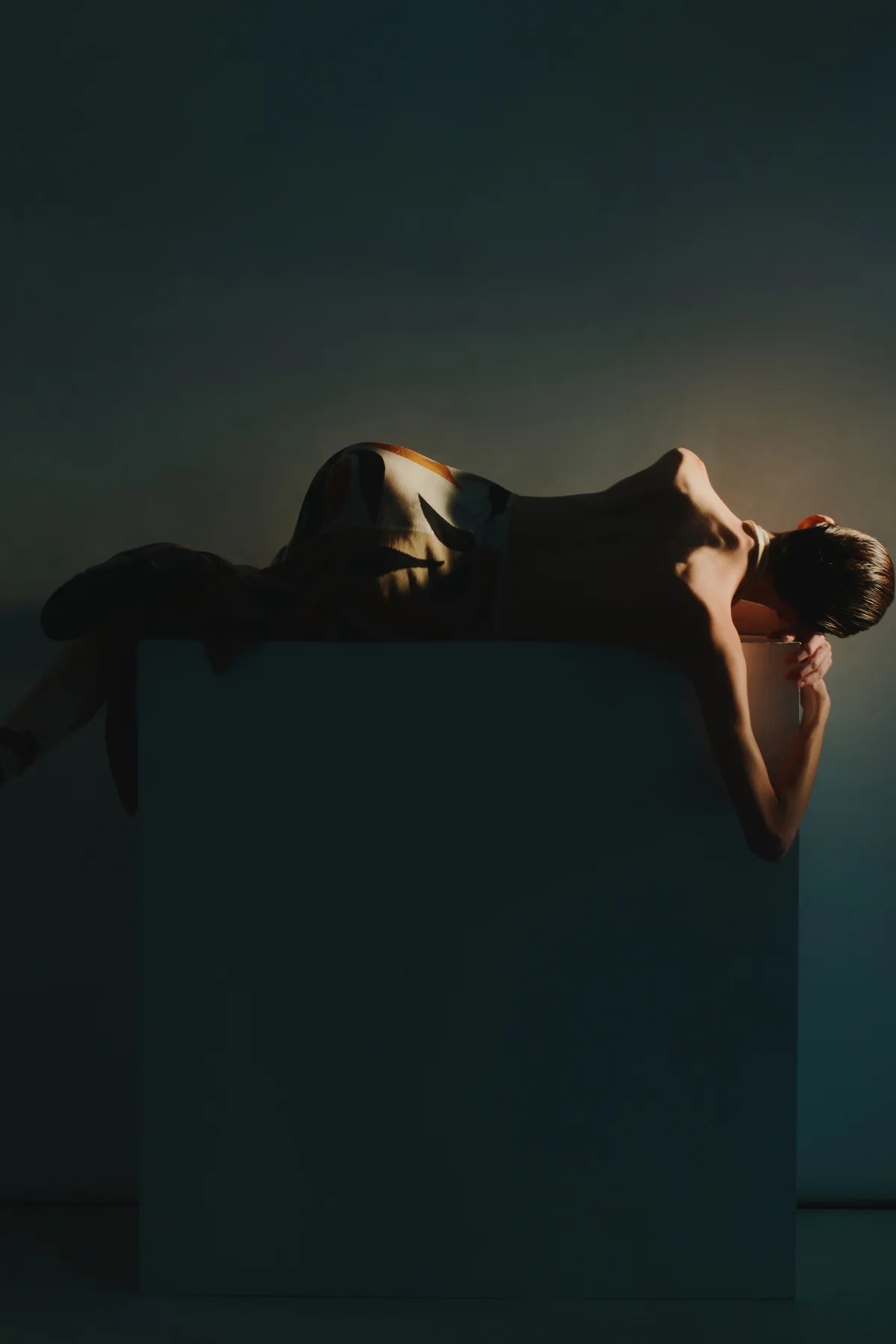 рокля VISCOSE INLAY DRESS