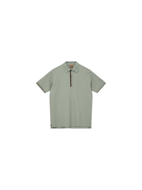 Памучна тениска с яка Mos Mosh