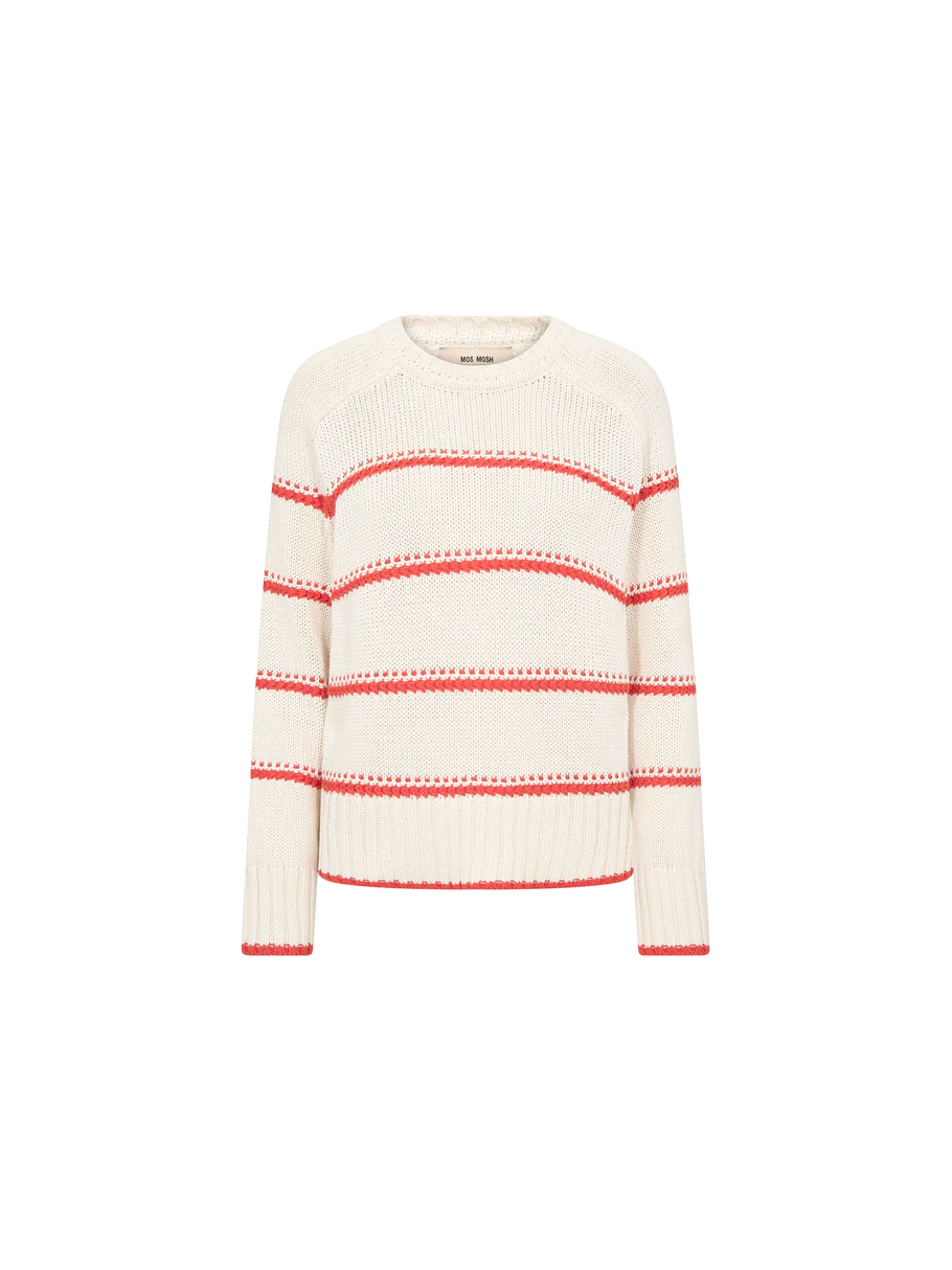 Плетена блуза Rola Bine Stripe Crewneck