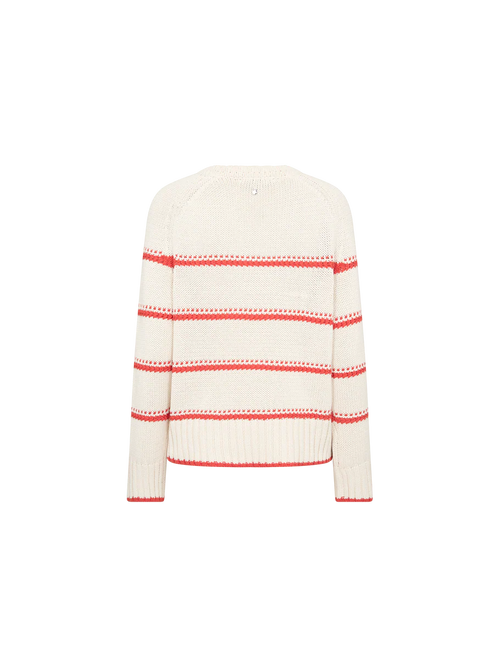 Плетена блуза Rola Bine Stripe Crewneck