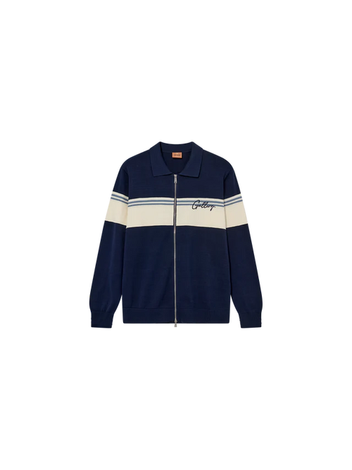 ЖИЛЕТКА MOS MOSH GALLERY Blam Stripe Polo Cardigan