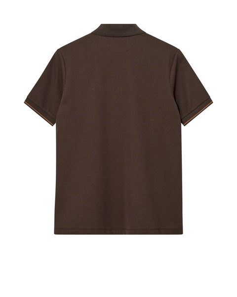 Памучна тениска с яка Mos Mosh Gallery Harvey Polo