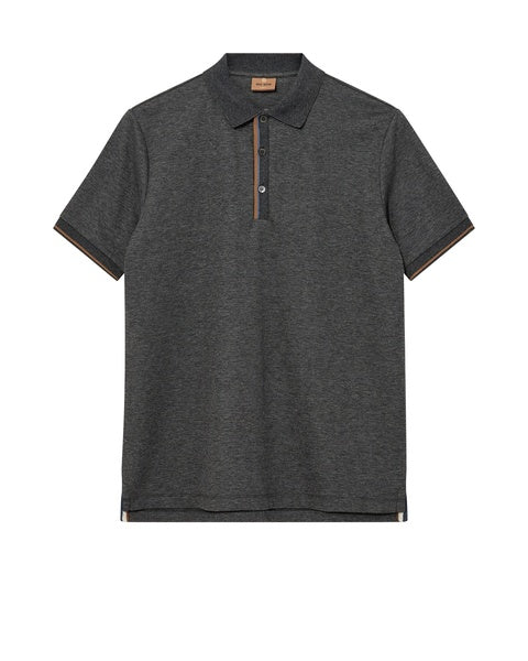 Памучна тениска с яка Mos Mosh Gallery Harvey Polo