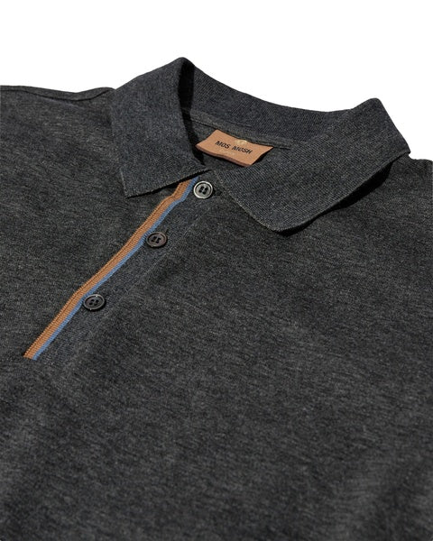 Памучна тениска с яка Mos Mosh Gallery Harvey Polo