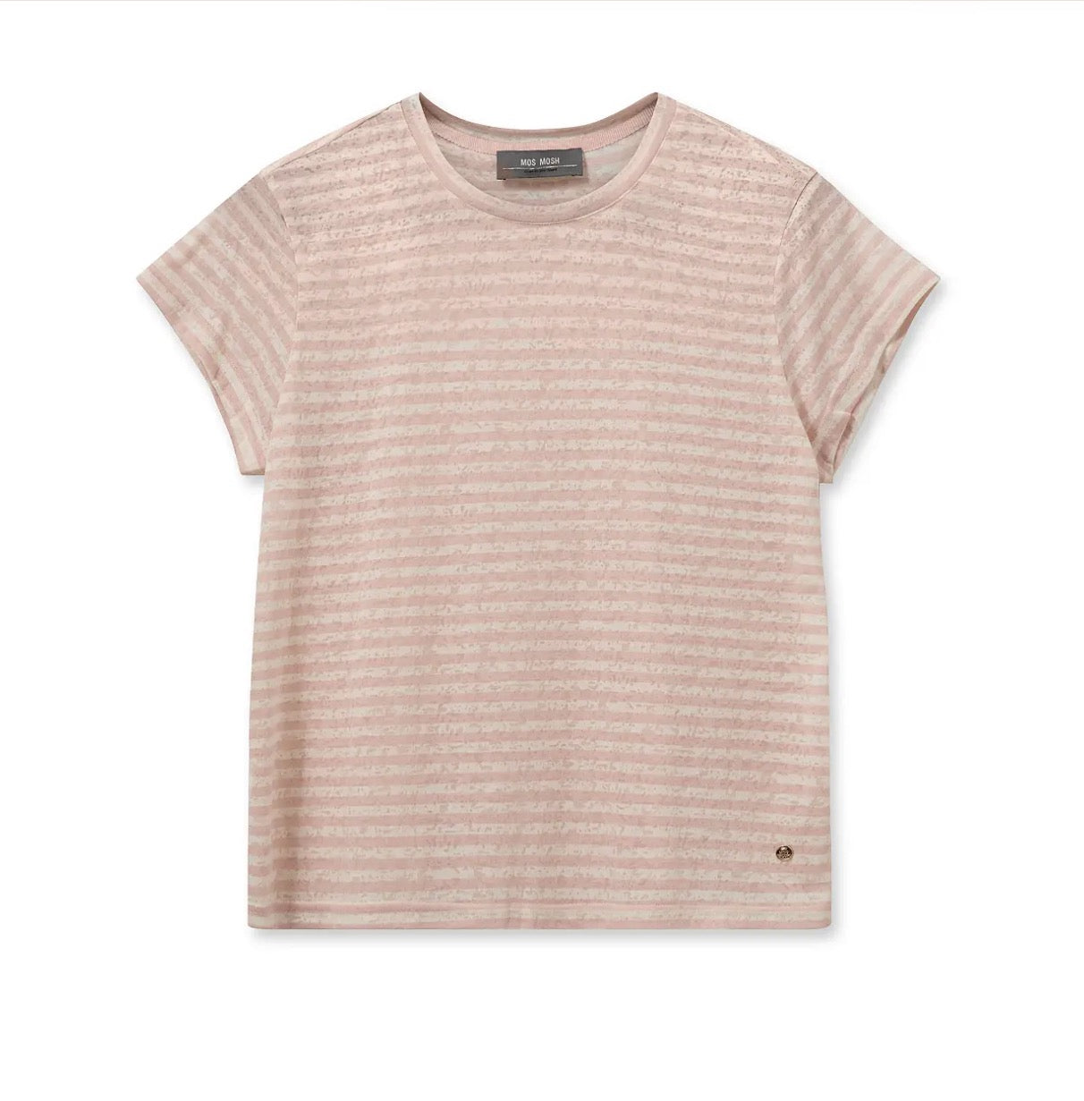 MMNan O-SS Stripe Tee